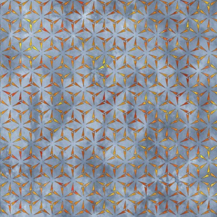 SCI-FI Grey Cotton Fabric