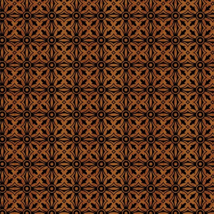 For The Love Of Coffee Coffee Medallion Cotton Fabric