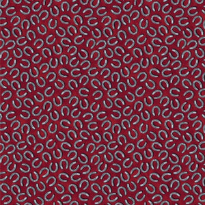 Yellowstone Tossed Horseshoes Cotton Fabric