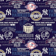 Load image into Gallery viewer, Handmade Placemat Or Table Runner Yankees Stadium
