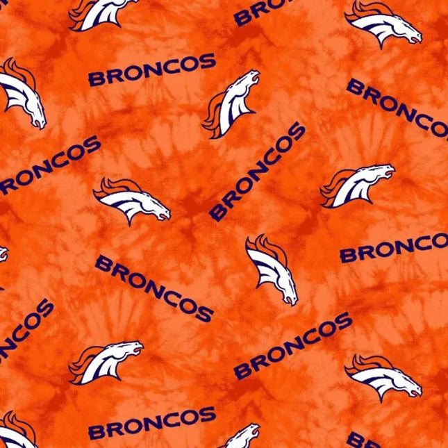 Broncos Tie Dye Flannel