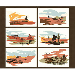 Handmade Tapestry "Go West with John Wayne”
