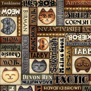 Handmade Placemat Or Table Runner Meow Cat Patch
