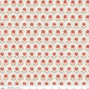 Handmade Valance or Curtain Panel Countryside Blossom Sand