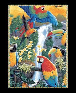 Handmade Tapestry "Tropical Toucan”