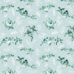 Turtles Cotton Fabric