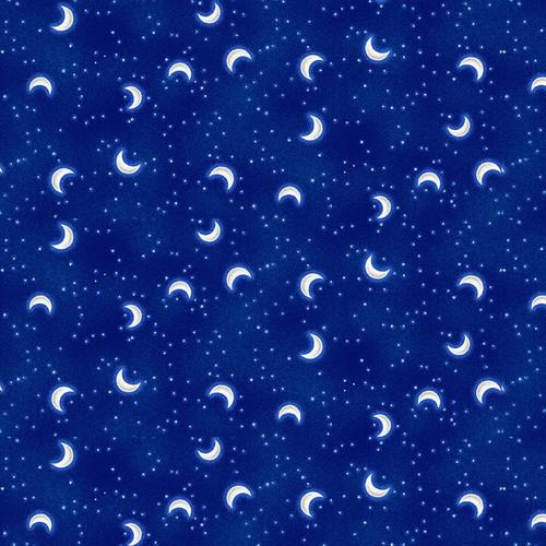 Painting The World Moons Cotton Fabric