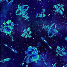 Load image into Gallery viewer, Handmade Placemat Or Table Runner Spacecraft
