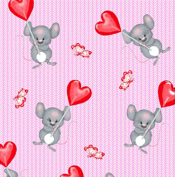 Handmade Blanket, Burp Rag/ Security Blanket, and Bib Love Mouse