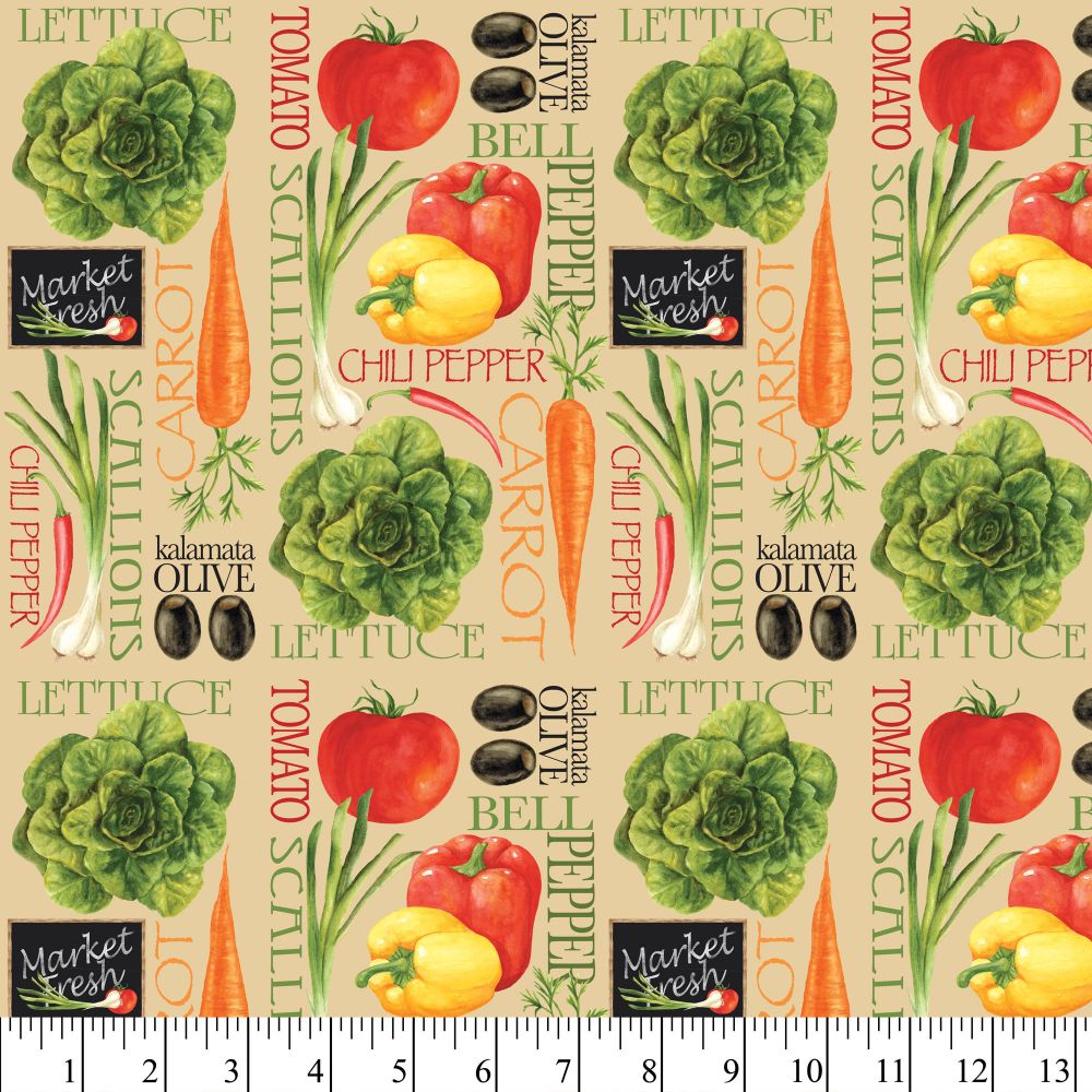 Fresh Produce - 1 Yard Precut