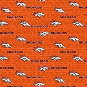 Handmade Placemat Or Table Runner Broncos Mini