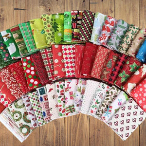 10 Fat Quarters - Assorted Fat Quarter Bundles Cotton (10 Bundles)