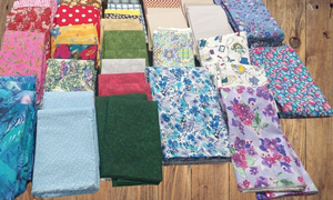 Assorted Cotton Fabric - 5 lb Bundle
