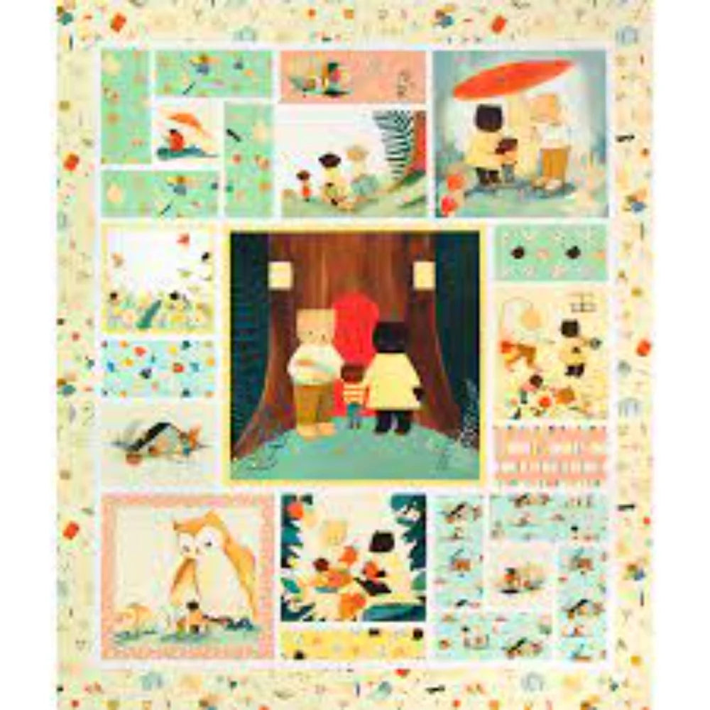 Handmade Tapestry “Dream World The Littlest Family's Big Day”