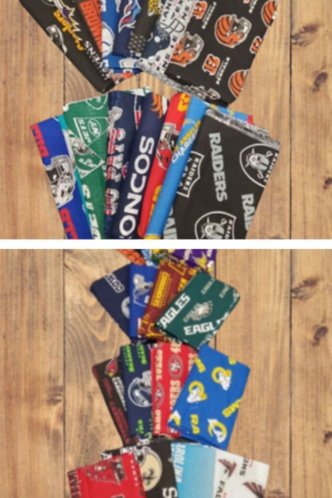NFL Scrap Bundles Set of 10 Pieces