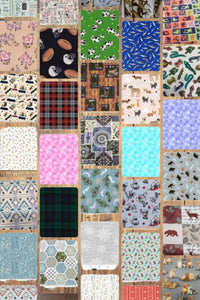 Assorted Novelty Flannel Fabric - 3 lb Scrap Bundle