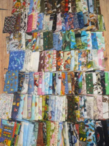 Assorted Novelty Cotton - 1/2 Yard Cuts -  20 Prints- Fabric Bundle
