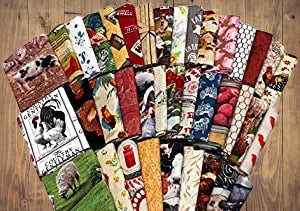 10 Fat Quarters - Assorted Fat Quarter Bundles Cotton (10 Bundles)
