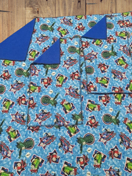 Handmade Double Layer Toddler Throw Blanket Set 