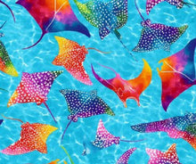 Load image into Gallery viewer, Handmade Placemat Or Table Runner Sting Rays
