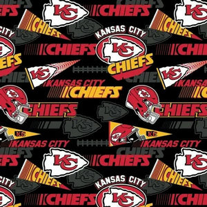 Chiefs Retro Cotton Fabric