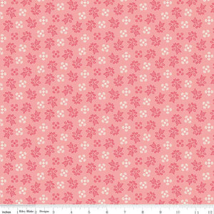Piece & Plenty Gentle Coral Cotton Fabric