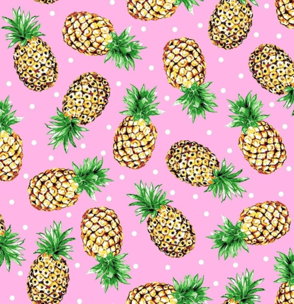 Handmade Placemat Or Table Runner Surfside Pineapples