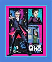 Load image into Gallery viewer, Handmade Tapestry “Doctor Who Telephone Box”
