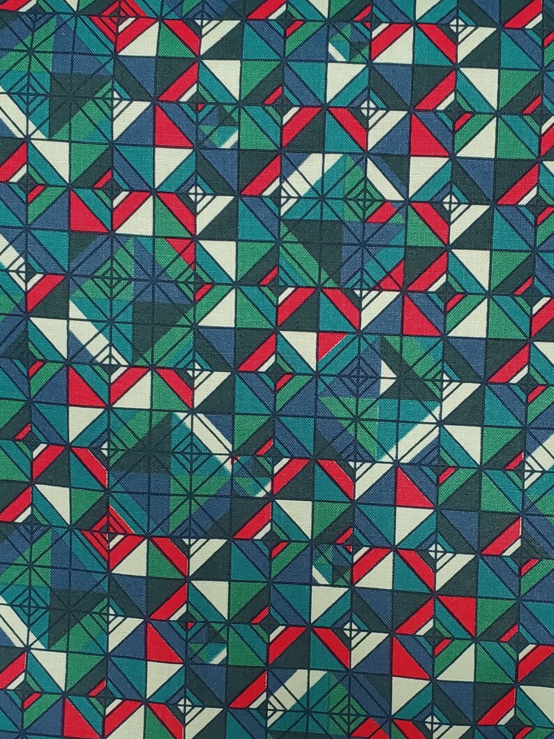 Boundless Rhapsody Squares Cotton Fabric