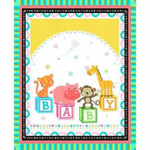 Load image into Gallery viewer, Handmade Tapestry “Baby Animals Blocks”
