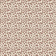 Coffee Aroma Coffee Beans Creme Cotton Fabric