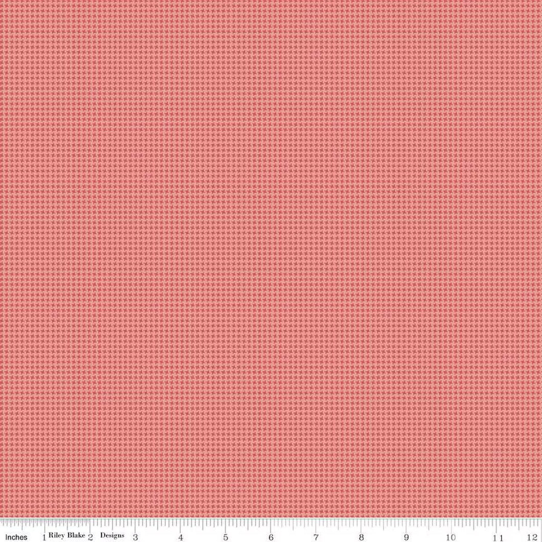 Anne of Green Gables Gingham Red Cotton Fabric
