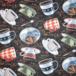 Handmade Placemat Or Table Runner Brown Coffee Mug Toss