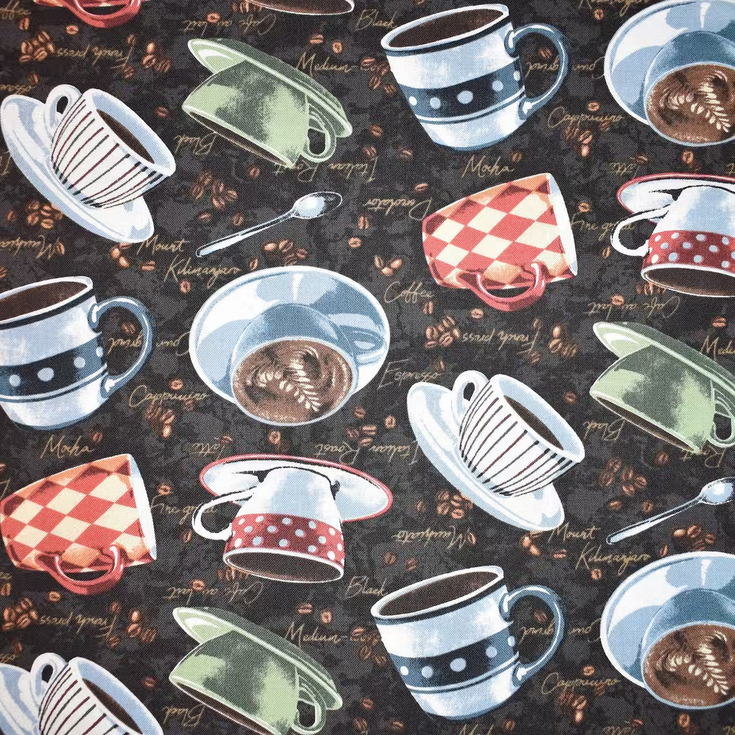 Handmade Placemat Or Table Runner Brown Coffee Mug Toss