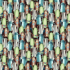 Cafe NOTR Coffee Cotton Fabric