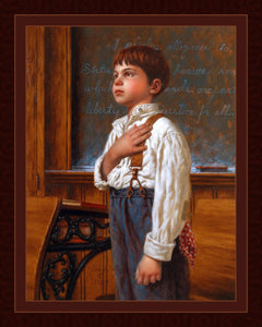 For Which It Stands Panel Cotton Fabric