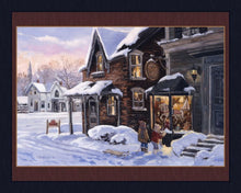 Load image into Gallery viewer, Handmade Tapestry &quot;Village Toy Shop”

