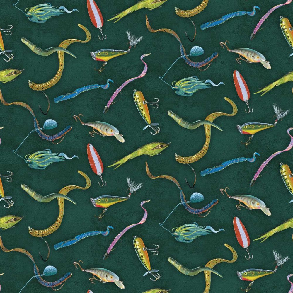 Stillwater Lures Cotton Fabric