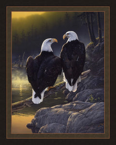 Handmade Tapestry “Dawns Early Light Eagle”