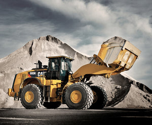 CAT® Front Loader Panel Cotton Fabric