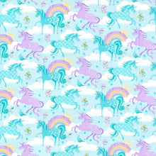 Load image into Gallery viewer, Handmade Placemat Or Table Runner Unicorn Purple Nursery
