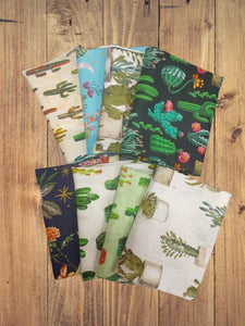 Assorted Cactus Flat Fold Assortment 10 Yard Bundle Cotton Fabric