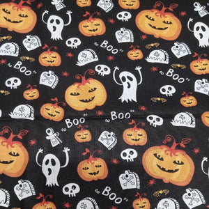 Halloween Jack O' Lateran Cotton Fabric