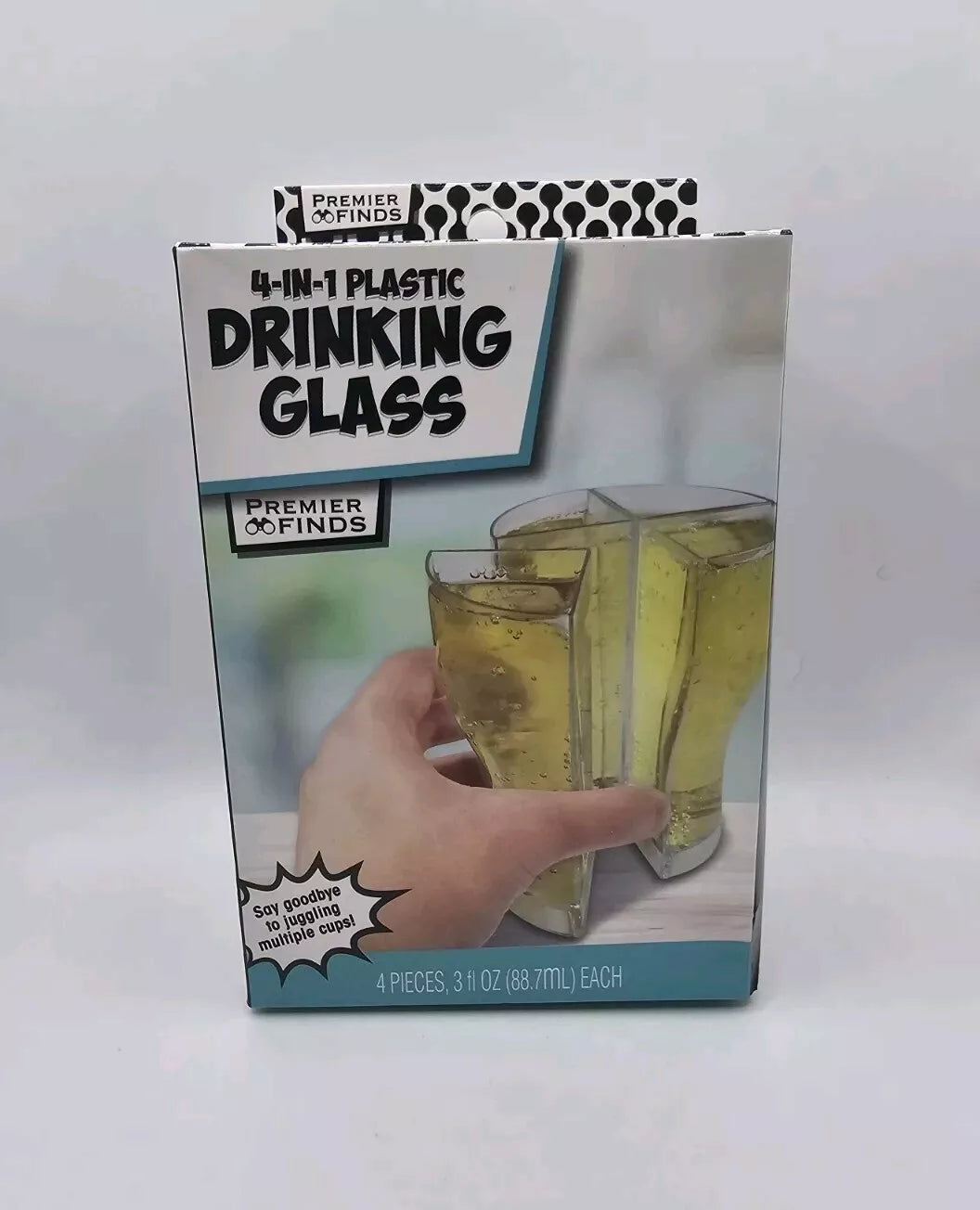 4- in - 1 Drinking Glass