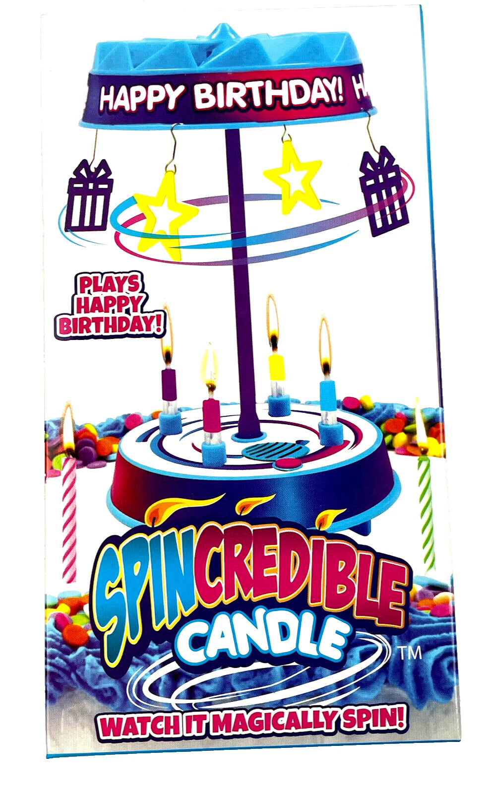 Best Party Ever Spincredible Candle