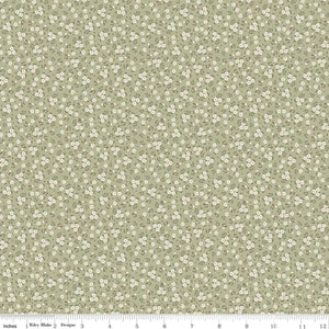 Anne of Green Gables Ditsy Sage Cotton Fabric