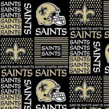 Load image into Gallery viewer, Handmade Valance or Curtain Panel Saints Patch
