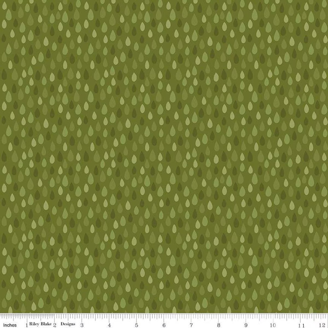 Created with Love Showered with Love Sprout Cotton Fabric