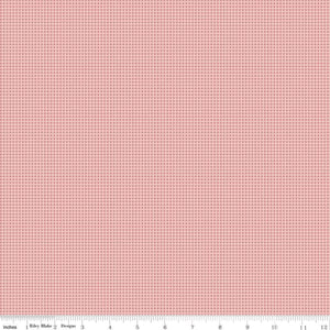 Anne of Green Gables Gingham Pink Cotton Fabric