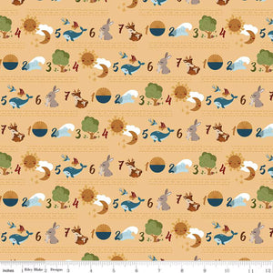 Created with Love Seven Days Sunshine Cotton Fabric